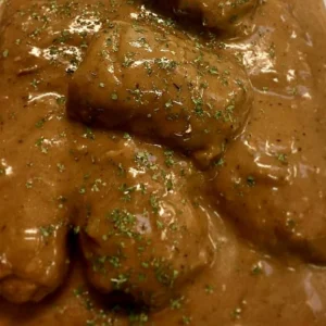 PAN SEARED SALISBURY STEAK